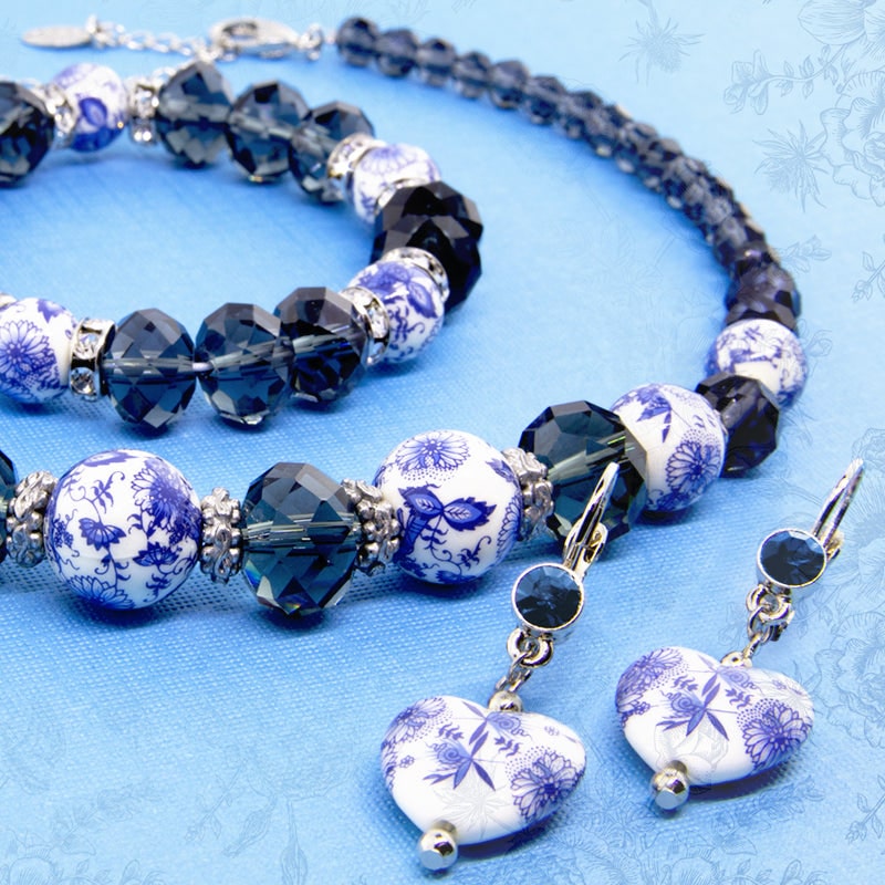 blue jewelry