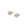 1928 Jewelry Round Crystal Tiny Stud Earrings