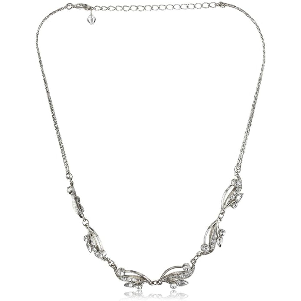 Austrian Crystal Imperial Anniversary Necklace 16" + 3" Extender