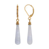 1928 Jewelry Teardrop Gemstone Drop Earrings