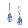 1928 Jewelry Teardrop Crystal Bead Allure Drop Earrings