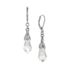 1928 Jewelry Euro Classico Crystal Teardrop Earrings