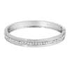 1928 Jewelry Thin & Timeless Crystal Stretch Bangle Bracelet