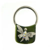 1928 Jewelry Enamel Butterfly Square Key Ring