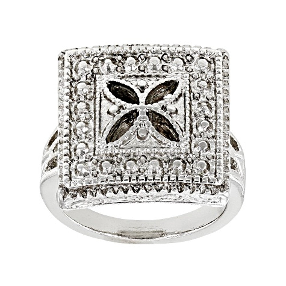 Deco Square Ring