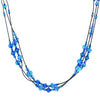 2028 Jewelry Illuminations AB Crystal Beaded Strand Necklace 16