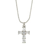 1928 Jewelry Cubic Zirconia Cross Pendant Necklace 18