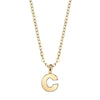 1928 Jewelry Initial Letter Pendant Necklace 20