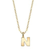 1928 Jewelry Initial Letter Pendant Necklace 20