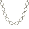 1928 Jewelry Classic Textured Link Necklace 18