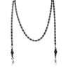 1928 Jewelry Black Chain And Black Eyeglass Holder Chain Necklace 30