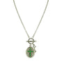 1928 Jewelry Birthstone Cross Locket Necklace 24