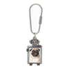 1928 Jewelry Dog Picture Carabiner Key Chain