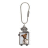 1928 Jewelry Dog Picture Carabiner Key Chain