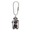 1928 Jewelry Dog Picture Carabiner Key Chain