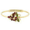 1928 Jewelry Winery Purple Grapes Spring-Hinge Bracelet