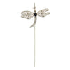 1928 Jewelry Floating Rhinestone & Crystal Dragonfly Bookmark