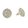 1928 Jewelry Fleur De Lis Medallion Cufflinks