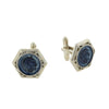 1928 Jewelry Enamel Ancient Greek Warrior Cufflinks