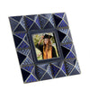 1928 Jewelry Pyramidal Elegance Square Crystal Picture Frame 2