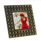 1928 Jewelry Stile Moderno Crystal Square Picture Frame 2.5" x 2.5"