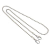 1928 Jewelry Stainless Steel 3.2mm Ball Chain Mask Holder 22 Inches