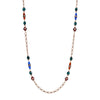 1928 Jewelry Bohemian Multi Color Strandage Necklace 36