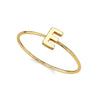 1928 Jewelry Gold Initial Ring Size 7