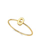 1928 Jewelry Gold Initial Ring Size 7