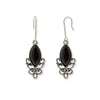 1928 Jewelry Classic Filigree Navette Gemstone Earrings