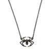 1928 Jewelry Black Spider Pendant Necklace 17