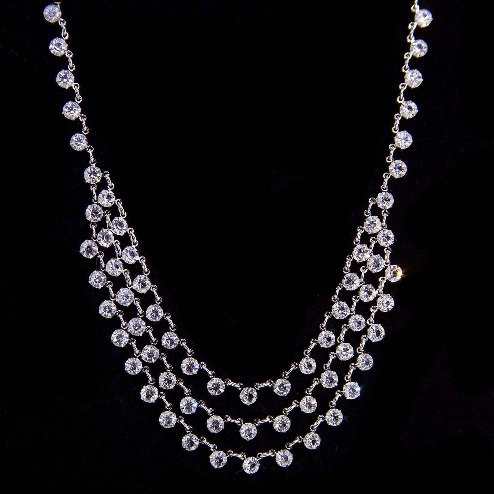 Vintage shops Austrian Crystal Necklace