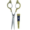 Symbols Of Faith Crystal Cross Enamel Scissor Holder With Scissors