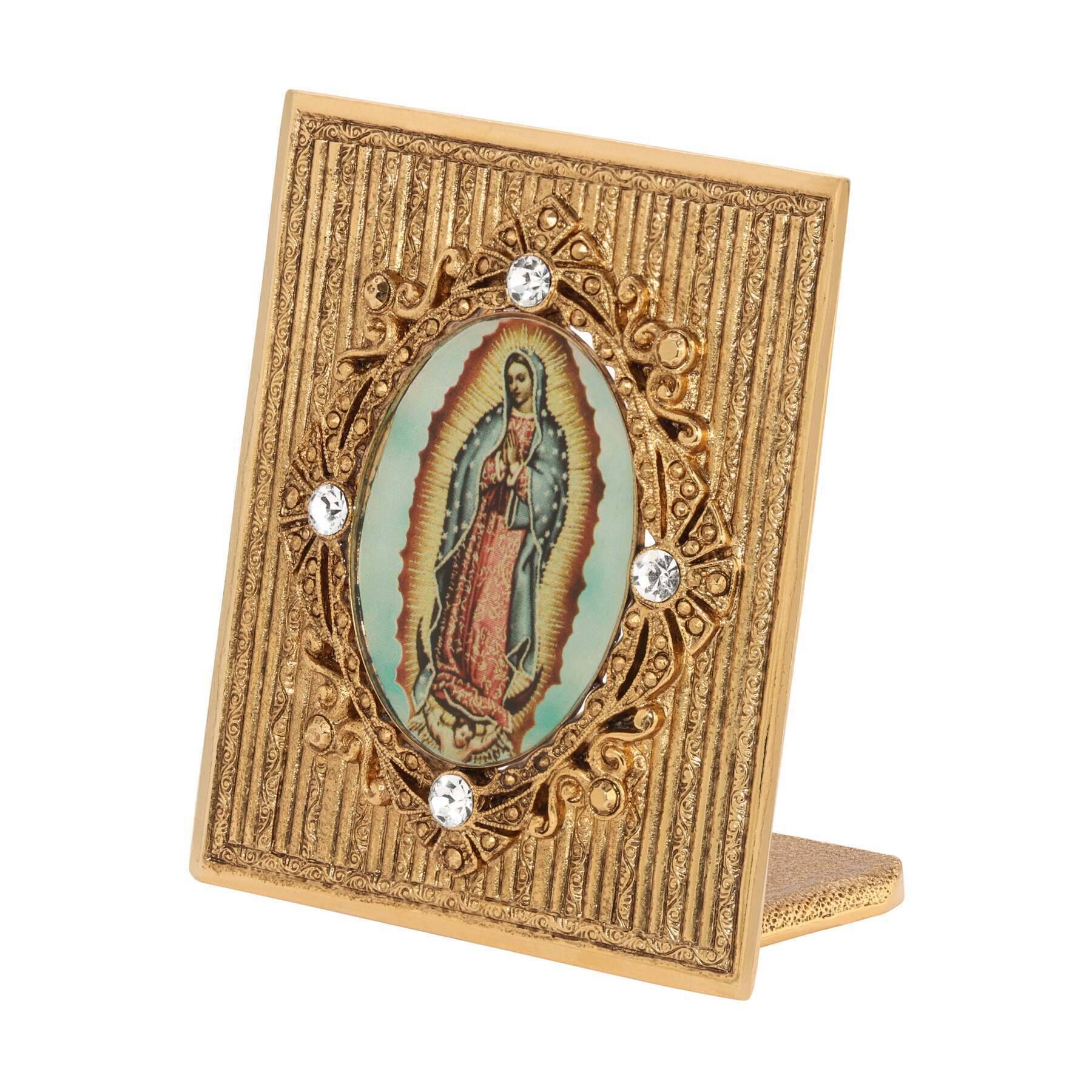 Symbols Of Faith Our Lady Of Guadalupe Tabletop Decor Plaque